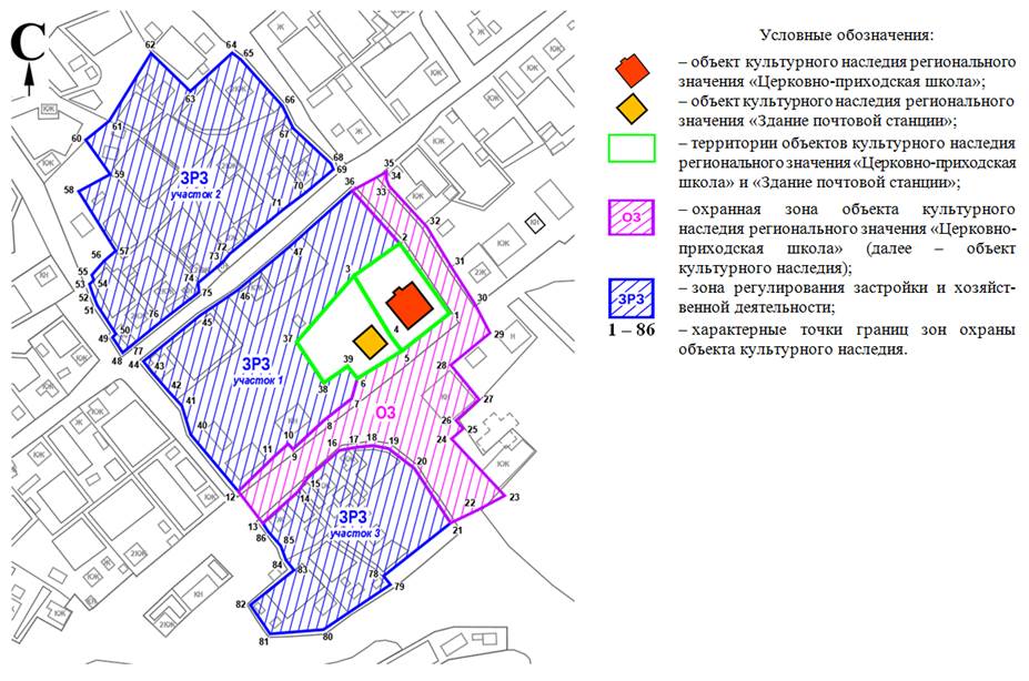 Постановление Правительства Ростовской области от 10.02.2020 N 68 "Об установлении зон охраны объекта культурного наследия регионального значения "Церковно-приходская школа" и утверждении требований к градостроительным регламентам в границах территорий данных зон"