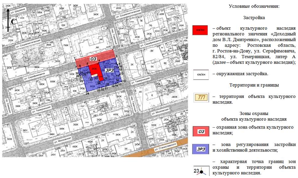 Постановление Правительства Ростовской области от 10.03.2020 N 106 "Об установлении зон охраны объекта культурного наследия регионального значения "Доходный дом В.Л. Дмитренко" и утверждении требований к градостроительным регламентам в границах территорий данных зон"