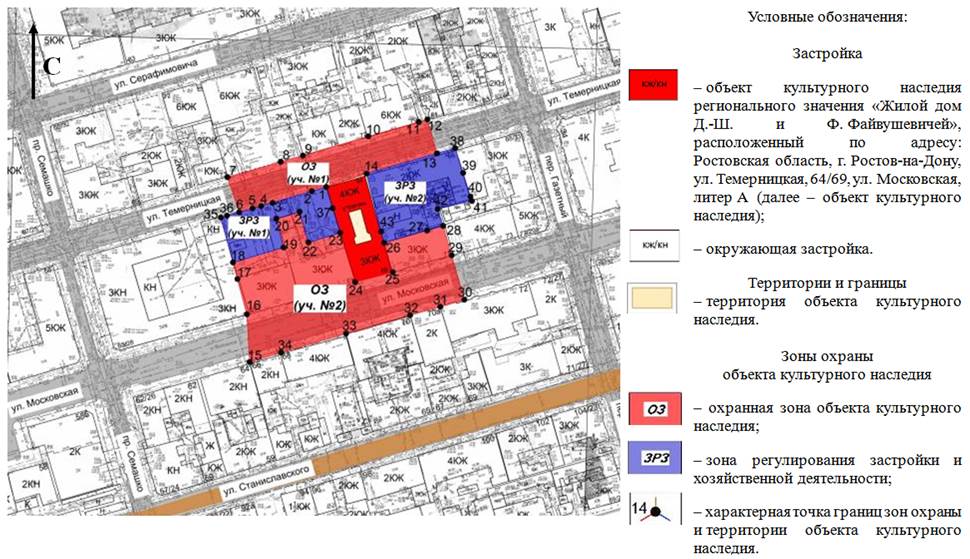 Постановление Правительства Ростовской области от 10.03.2020 N 107 "Об установлении зон охраны объекта культурного наследия регионального значения "Жилой дом Д.-Ш. и Ф. Файвушевичей" и утверждении требований к градостроительным регламентам в границах территорий данных зон"