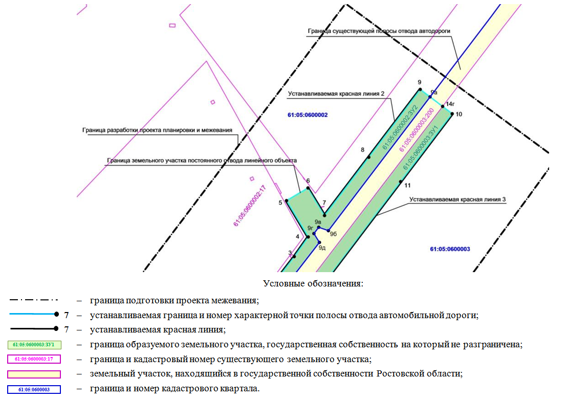 Постановление Правительства Ростовской области от 17.03.2020 N 153 "Об утверждении проекта планировки и проекта межевания территории размещения линейного объекта "Реконструкция автомобильной дороги общего пользования регионального значения г. Миллерово – ст. Вешенская на участке км 109 + 500 – км 109 + 960 в Боковском районе"