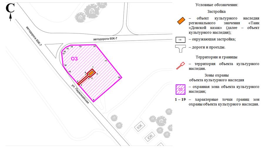 Постановление Правительства Ростовской области от 12.10.2020 N 77 "Об установлении зон охраны объекта культурного наследия регионального значения "Танк "Донской казак" и утверждении требований к градостроительным регламентам в границах территорий данных зон"