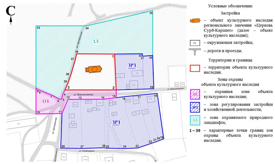 Постановление Правительства Ростовской области от 09.11.2020 N 192 "Об установлении зон охраны объекта культурного наследия регионального значения "Церковь Сурб-Карапет" и утверждении требований к градостроительным регламентам в границах территорий данных зон"