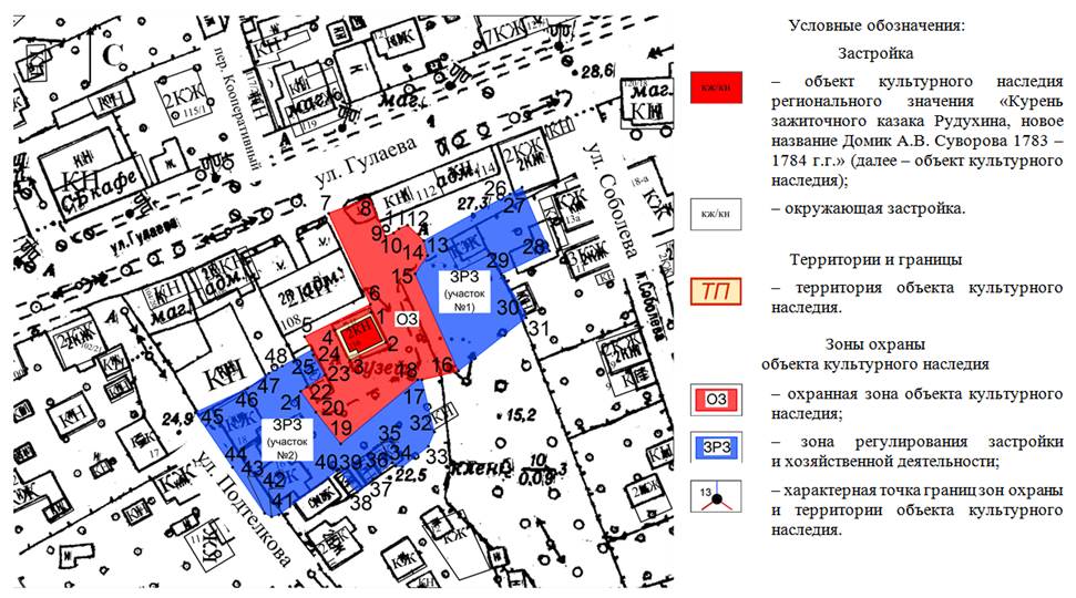 Постановление Правительства Ростовской области от 23.11.2020 N 233 "Об установлении зон охраны объекта культурного наследия регионального значения "Курень зажиточного казака Рудухина, новое название Домик А.В. Суворова 1783 – 1784 г.г." и утверждении требований к градостроительным регламентам в границах территорий данных зон"