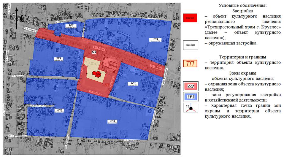 Постановление Правительства Ростовской области от 07.12.2020 N 268 "Об установлении зон охраны объекта культурного наследия регионального значения "Трехпрестольный храм с. Круглое" и утверждении требований к градостроительным регламентам в границах территорий данных зон"