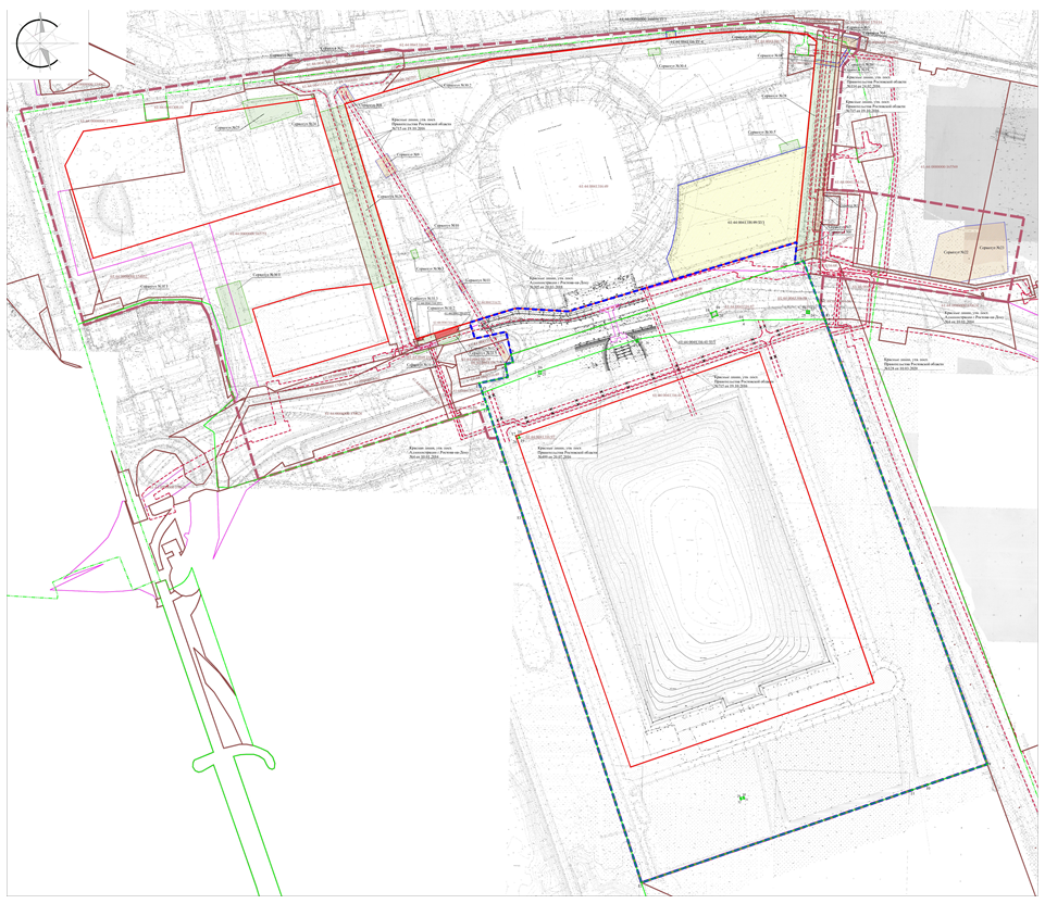 Постановление Правительства Ростовской области от 05.04.2021 N 273 "Об утверждении проекта изменений в проект планировки и проект межевания территории для размещения объектов регионального значения, включая стадион на 45 тыс. зрителей, в левобережной зоне г. Ростова-на-Дону"