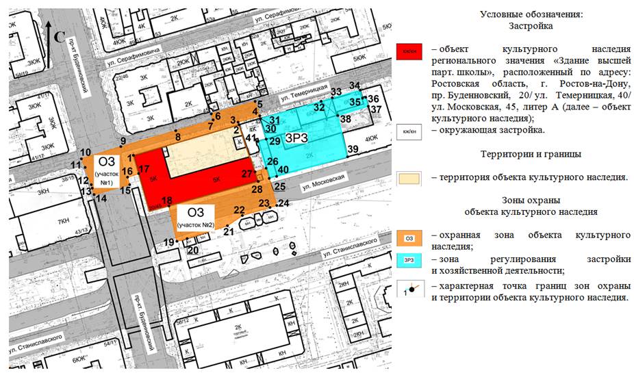 Постановление Правительства Ростовской области от 19.04.2021 N 310 "Об установлении зон охраны объекта культурного наследия регионального значения "Здание высшей парт. школы" и утверждении требований к градостроительным регламентам в границах территорий данных зон"