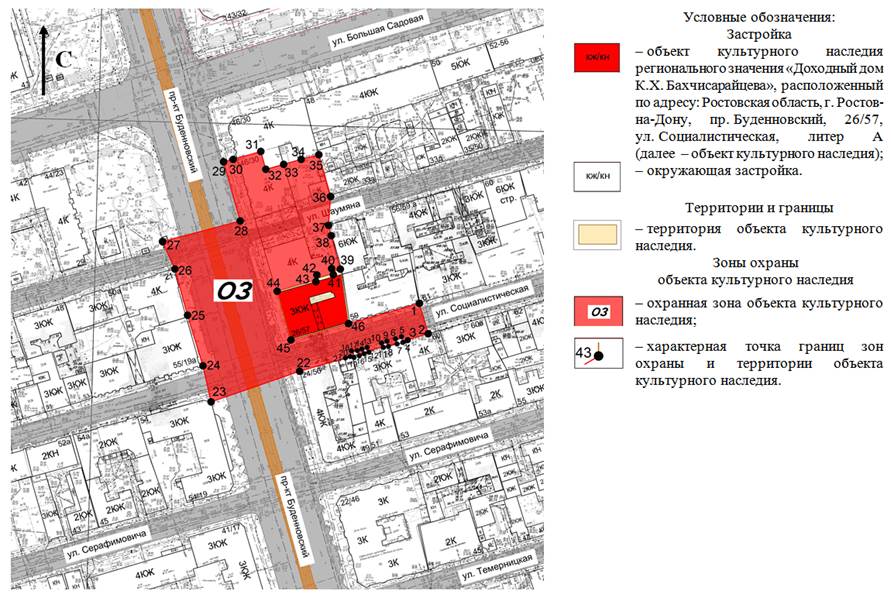 Постановление Правительства Ростовской области от 19.04.2021 N 323 "Об установлении зон охраны объекта культурного наследия регионального значения "Доходный дом К.Х. Бахчисарайцева" и утверждении требований к градостроительным регламентам в границах территорий данных зон"