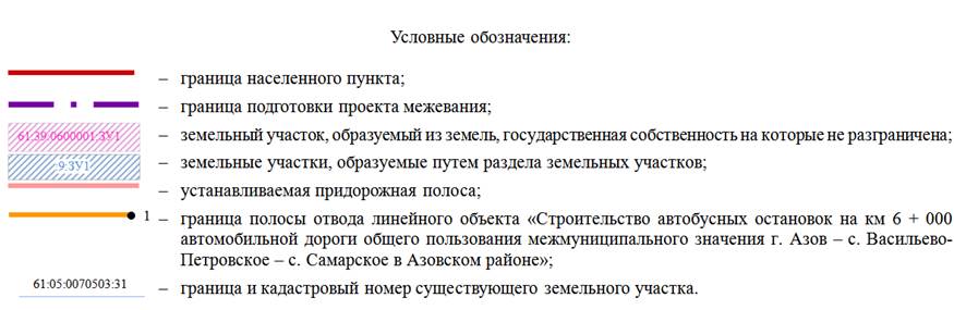 Постановление Правительства Ростовской области от 07.06.2021 N 451 "Об утверждении проекта планировки и проекта межевания территории размещения линейного объекта "Строительство автобусных остановок на км 6 + 000 автомобильной дороги общего пользования межмуниципального значения г. Азов – с. Васильево-Петровское – с. Самарское в Азовском районе"