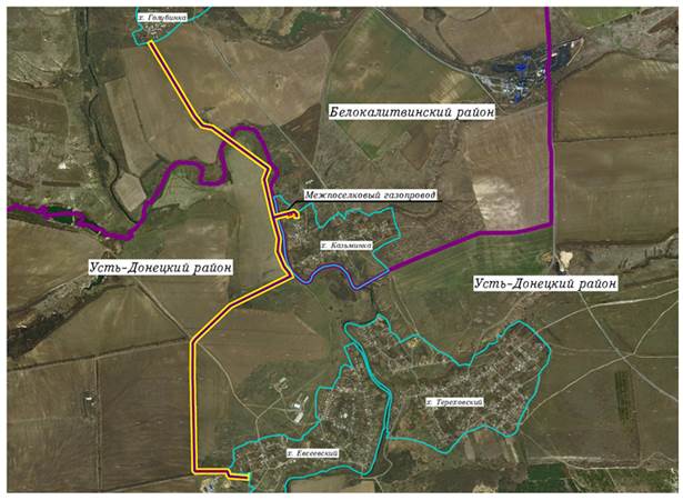 Постановление Правительства Ростовской области от 01.11.2021 N 902 "Об утверждении проекта планировки и проекта межевания территории размещения линейного объекта "Газопровод межпоселковый к х. Голубинка с отводом на х. Казьминка Белокалитвинского района Ростовской области"