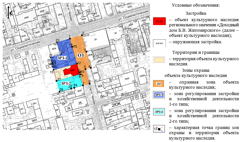 Постановление Правительства Ростовской области от 07.02.2022 N 59 "Об установлении зон охраны объекта культурного наследия регионального значения "Доходный дом Б.В. Житомирского" и утверждении требований к градостроительным регламентам в границах территорий данных зон"