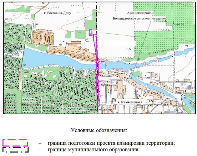 Постановление Правительства Ростовской области от 18.07.2022 N 603 "Об утверждении проекта планировки и проекта межевания территории размещения линейного объекта "Строительство мостового перехода через водохранилище Ростовское море на автомобильной дороге общего пользования регионального значения "Магистраль "Дон" – х. Камышеваха – г. Ростов-на-Дону"