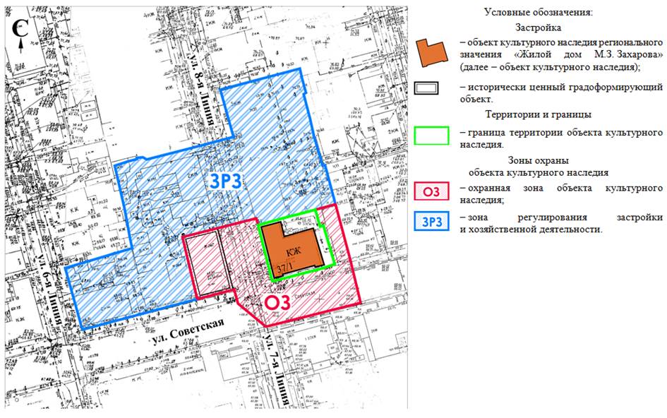 Постановление Правительства Ростовской области от 29.08.2022 N 720 "Об установлении зон охраны объекта культурного наследия регионального значения "Жилой дом М.З. Захарова" и утверждении требований к градостроительным регламентам в границах территорий данных зон"
