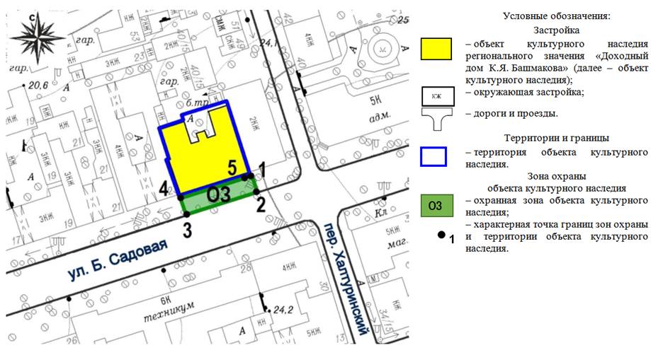 Постановление Правительства Ростовской области от 14.11.2022 N 978 "Об установлении зоны охраны объекта культурного наследия регионального значения "Доходный дом К.Я. Башмакова" и утверждении требований градостроительным регламентам в границах территории данной зоны"